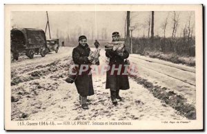 Old Postcard Army Soldiers on the front, and their gifts