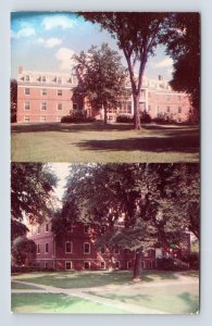 Daniel Buck and Cooper Hall Mankato State College MN UNP Chrome Postcard P3