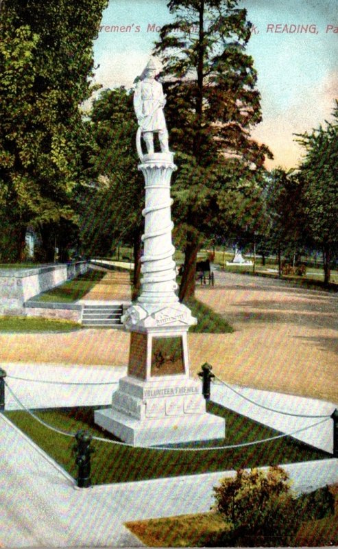 Pennsylvania Reading Firemen's Monument