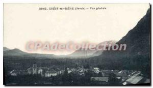 Postcard Old Gresy sur Isere Savoie General view