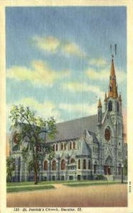 St. Patricks Church - Decatur, Illinois IL  