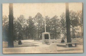 VINELAND TREE MEMORIAL NJ ANTIQUE REAL PHOTO POSTCARD RPPC