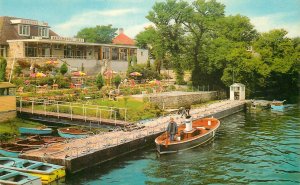 UK England Tuckton the riverside 1973 boat