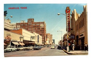 TX - Amarillo. Polk Street  (crease)