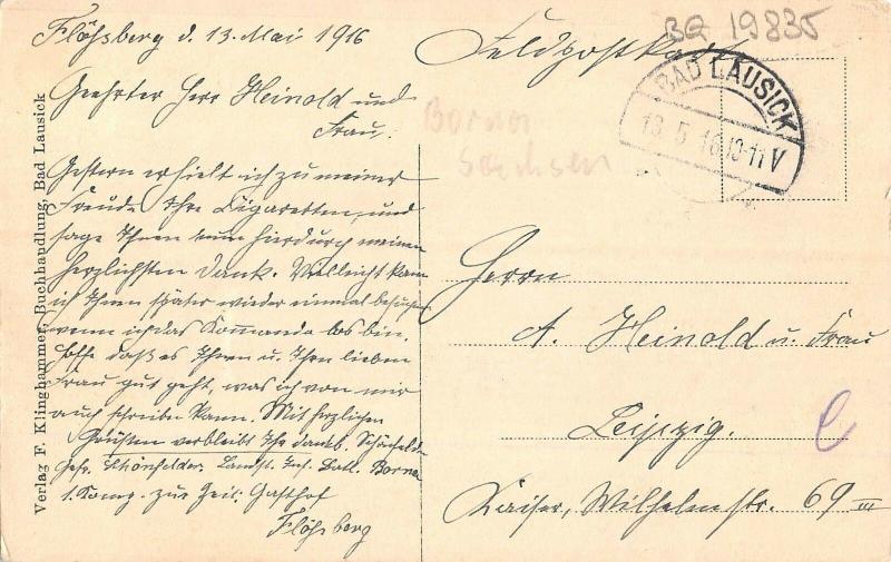 BG19835 bad lausick  genesungsheim germany