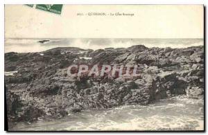 Old Postcard Quiberon Cote Sauvage