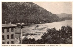 Vermont   bellow Falls Fall Moutain , Connecticut River