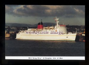 FE2756 - Isle of Man Ferry - King Orry , built 1975 - postcard