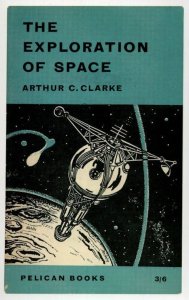 The Exploration Of Space Arthur C Clarke 1958 Book Postcard