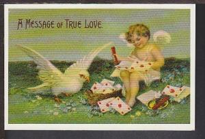 Valentines Day Reproduction Postcard BIN 