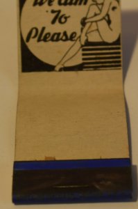 Peachtree Creek Liquor Store Pinup 20 Strike Matchbook Cover