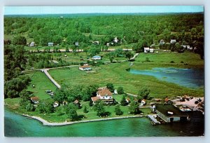 Rockport Ontario Canada Postcard Welland Scenic Lodge and Cabins c1950's