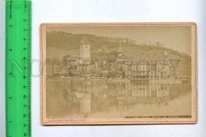 222213 SWITZERLAND Thoune lake Vintage GABLER CABINET photo