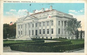 Red Cross Memorial Washington D.C. postcard 