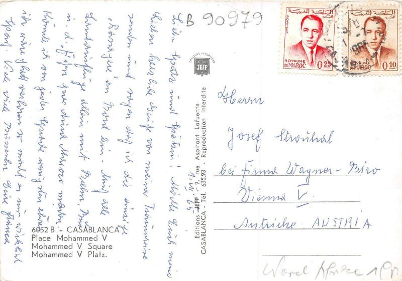 B90979 place mohammed v casablanca  morocco