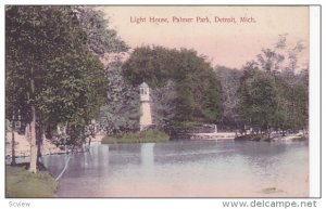 Light House, Palmer Park, DETROIT, Michigan, PU-1914