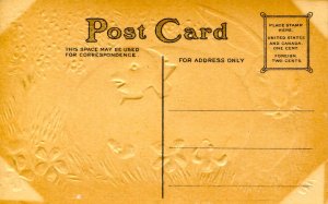 Greeting - Easter.  (chick & bunny)