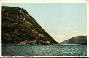 Vtg New York NY Anthony's Nose Hudson River 1910s Old View Postcard