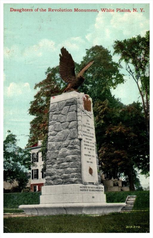 New York  White Plains  Daughters of the Revolution Monument