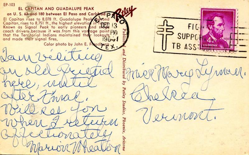 TX - El Capitan and Guadalupe Peak