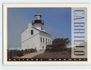 Postcard The Old Lighthouse, Cabrillo National Monument, San Diego, California