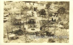 Real Photo Sunken Gardens, Cavalier Hotel - Virginia Beach s, Virginia VA  