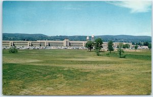 1984 Columbus City, IA Post Office Cancel Postcard Town USPO Postal History A268