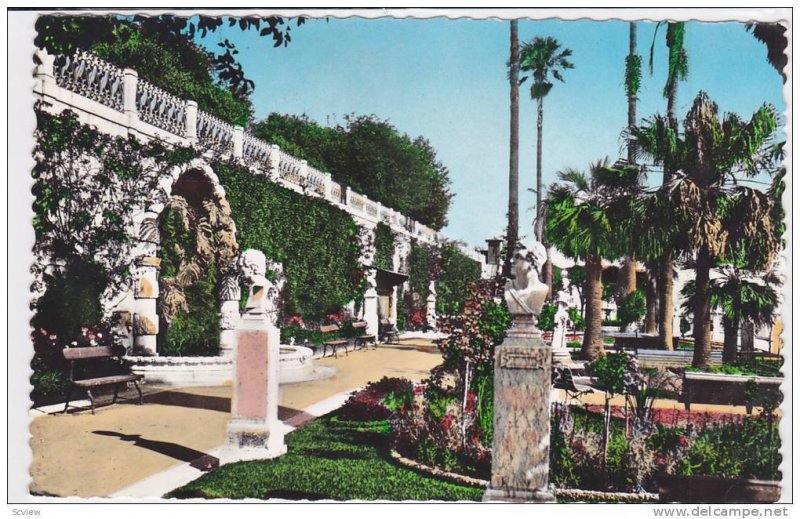 RP; Hand-colored, Trecho dp Jardim S. Pedro de Alcantara, LISBOA, Portugal, 0...