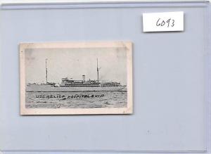 6093  USS Relief,   Hospital Ship,  Mini card
