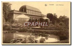 Old Postcard Leuven Botanical Garden