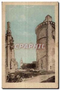 Old Postcard Mehun sur Yevre (Cher) Ruins of the Chateau of Charles VII shoot...