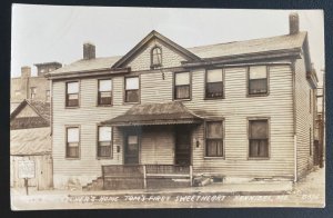 Mint USA Real Picture Postcard Toms First Sweetheart Hannibal Missouri