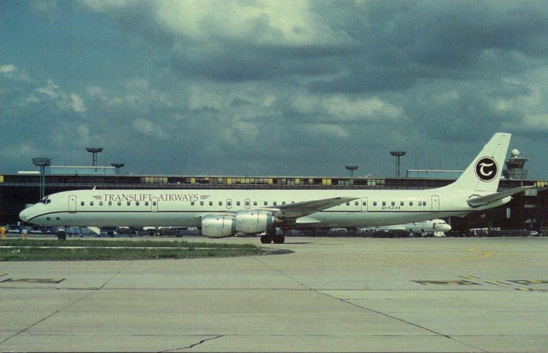 Airplanes Translift Airways Douglas DC-8-71 Orly Airport Paris France