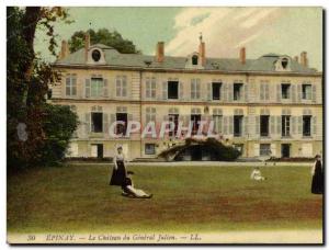 Old Postcard Epinay Le Chateau Du General Julian