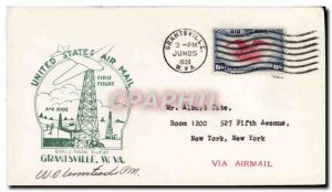 United States Letter 1st flight Grantsville 26 June 39