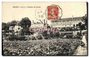 Old Postcard Reugny Chateau de Launay