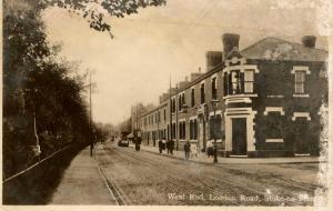 UK - England, Stoke-on-Trent. West End, London Road  *RPPC