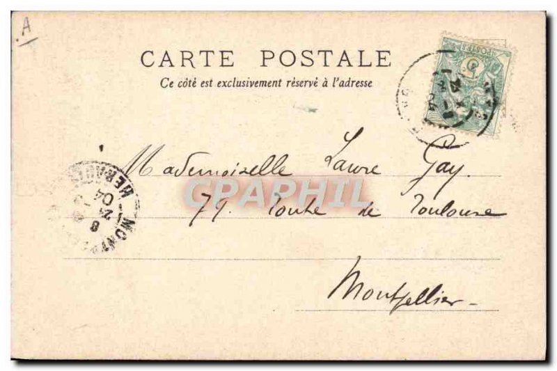 Postcard Old School L & # 39examen