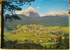 Austria Seefeld mit Hoher Munde und Zugspitze - posted