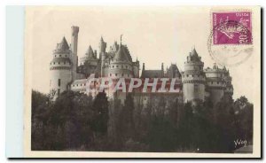 Old Postcard La Douce France Chateau de Pierrefonds Oise East Coast