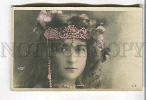 485053 Cecile SOREL French DANCER Singer REUTLINGER ART DECO PHOTO tinted