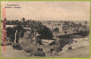 af5926 - LIBYA - VINTAGE POSTCARD - Benghazi - 1912-