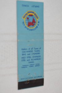 W. P. Butterfield Ltd. Shipley Yorks Advertising 20 Strike Matchbook Cover