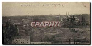 Old Postcard Goms A Vue Generale of Hospice & # 39Hopital