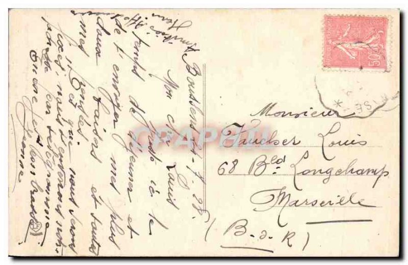 Old Postcard Toulouse door of the hotel molinier or Felzins