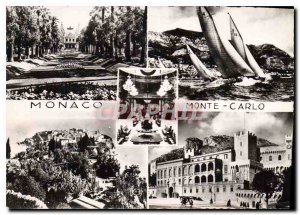 Modern Postcard The Principality of Monaco Monaco Monte Carlo