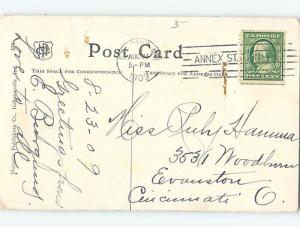 Divided-Back BUILDING St. Louis Missouri MO ho3005