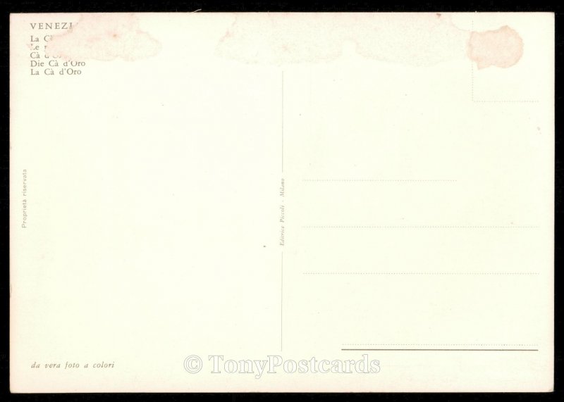 VENEZIA - La ca d'oro