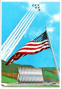 The Cadet Chapel US Air Force Academy Colorado Postcard