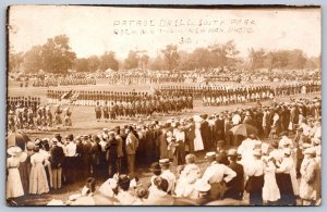 K32/ Rochester New York RPPC Postcard c1910 Patrol Drill South Park 1504